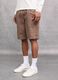 Short 100 % lin couleur moka_2