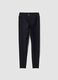 Black high-waisted stretch leggings_6