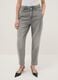 Grey Pure Cotton Baggy Trousers_1
