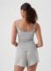 Stretch grey pyjama with lace details_2