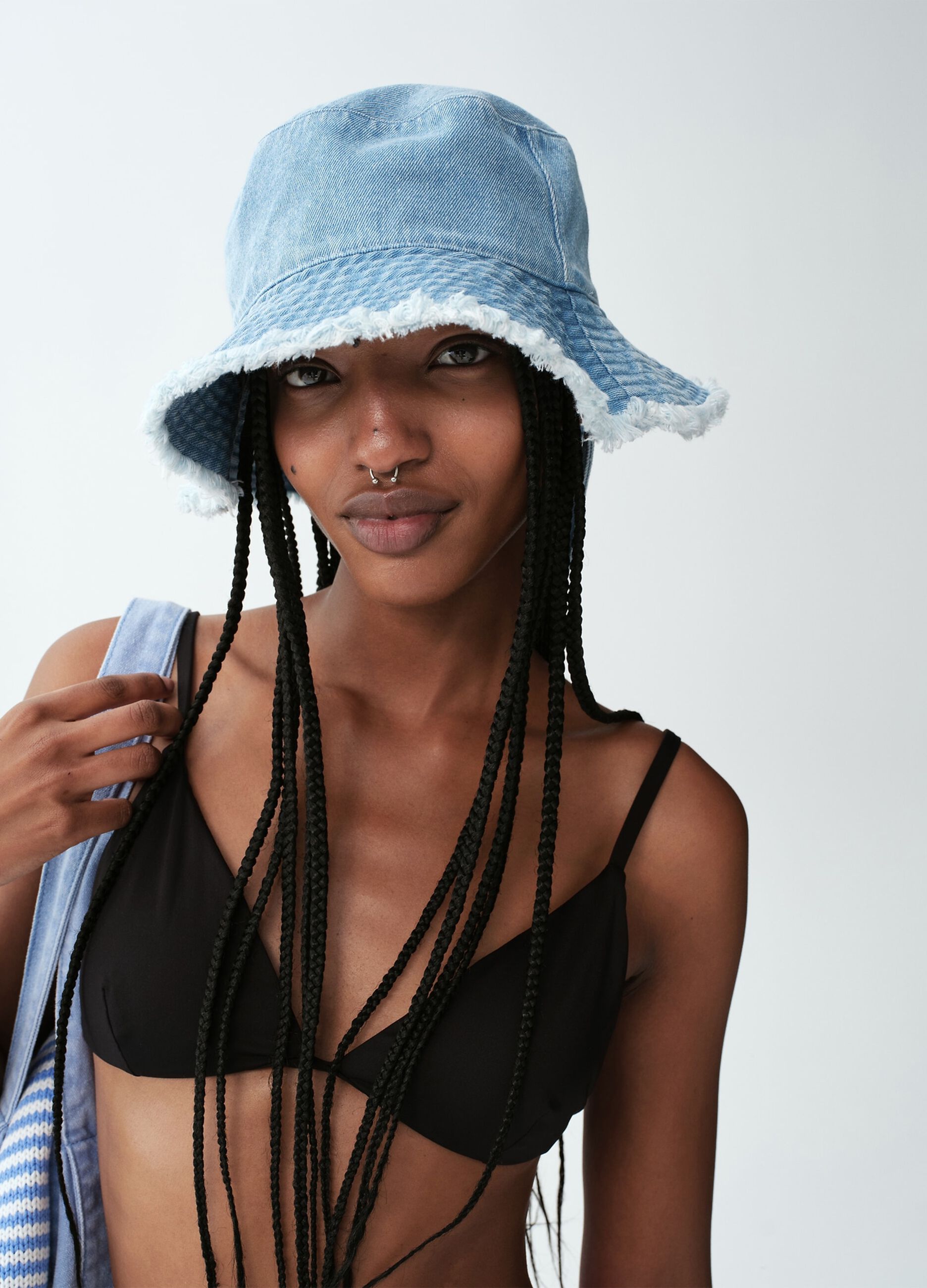 Bucket Hat aus reiner Baumwolle