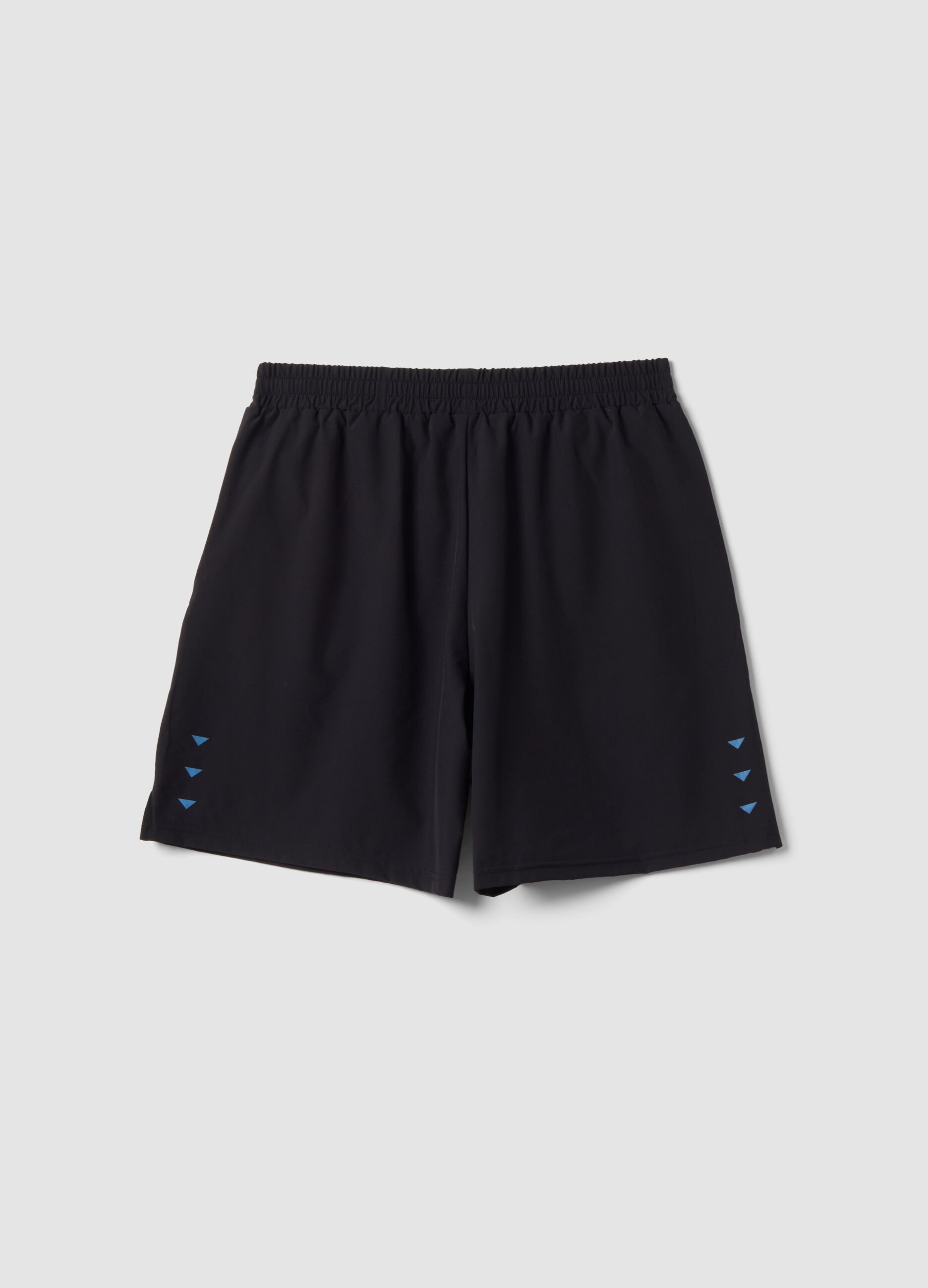 Black easy-dry stretch shorts ALTAVIA RUNNING