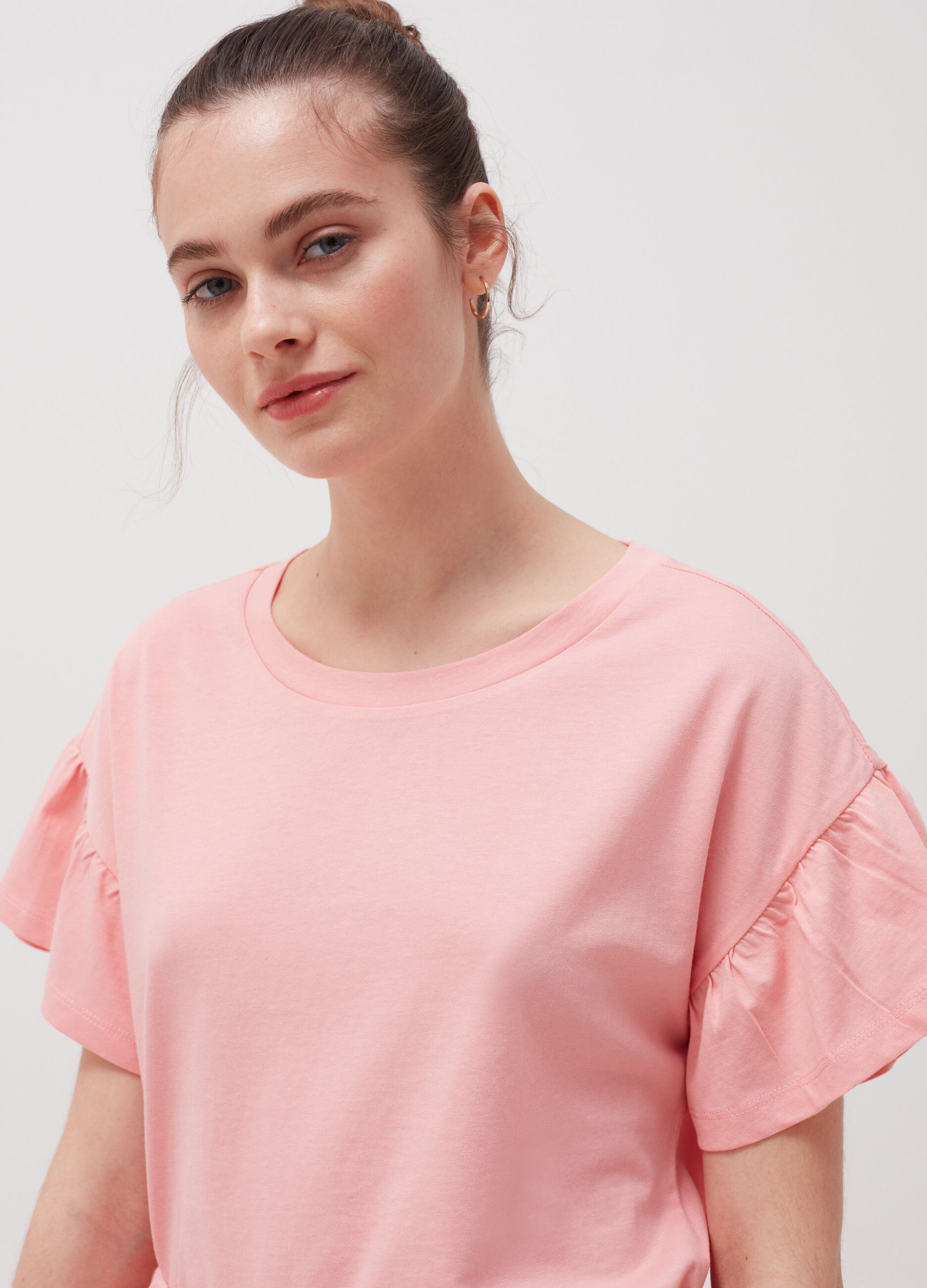 Pyjama top with butterfly sleeves