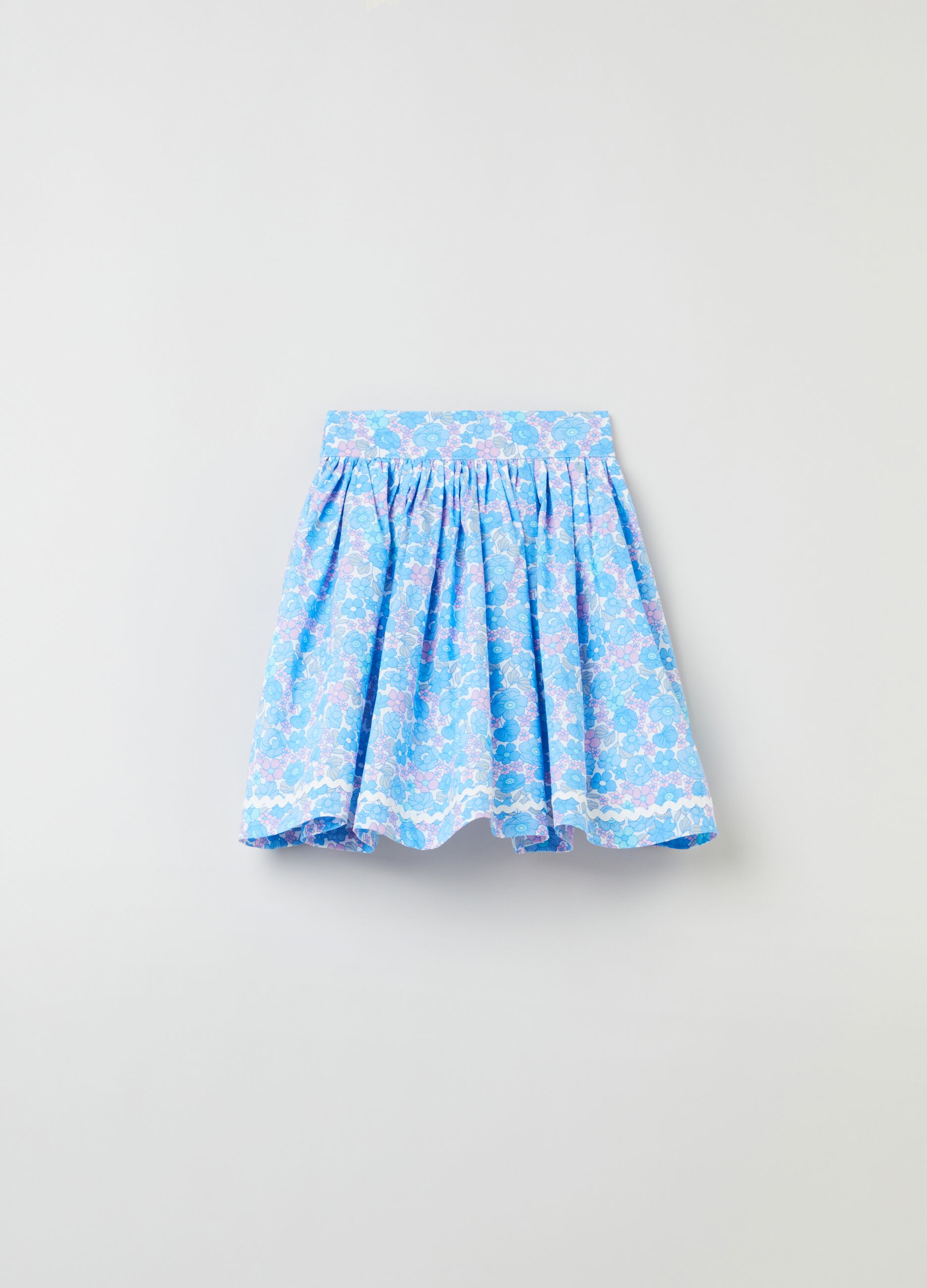 Skirt with floral print_0