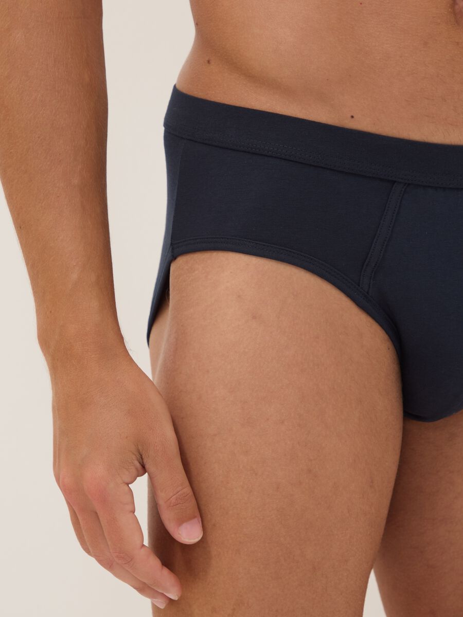 2-pack of blue stretch Supima cotton briefs_3