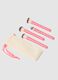 Pink Essential Face Brush Set - 4 Brush Kit for Face and D&eacute;collet&eacute;_3