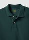 Polo verde de puro algod&atilde;o, regular fit_5