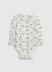 Organic cotton bodysuit with frills_0