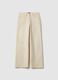 Straight Beige Stretch Cotton Chino Trousers_0