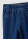 Jeggings blu flare in cotone elasticizzato per bambina_2