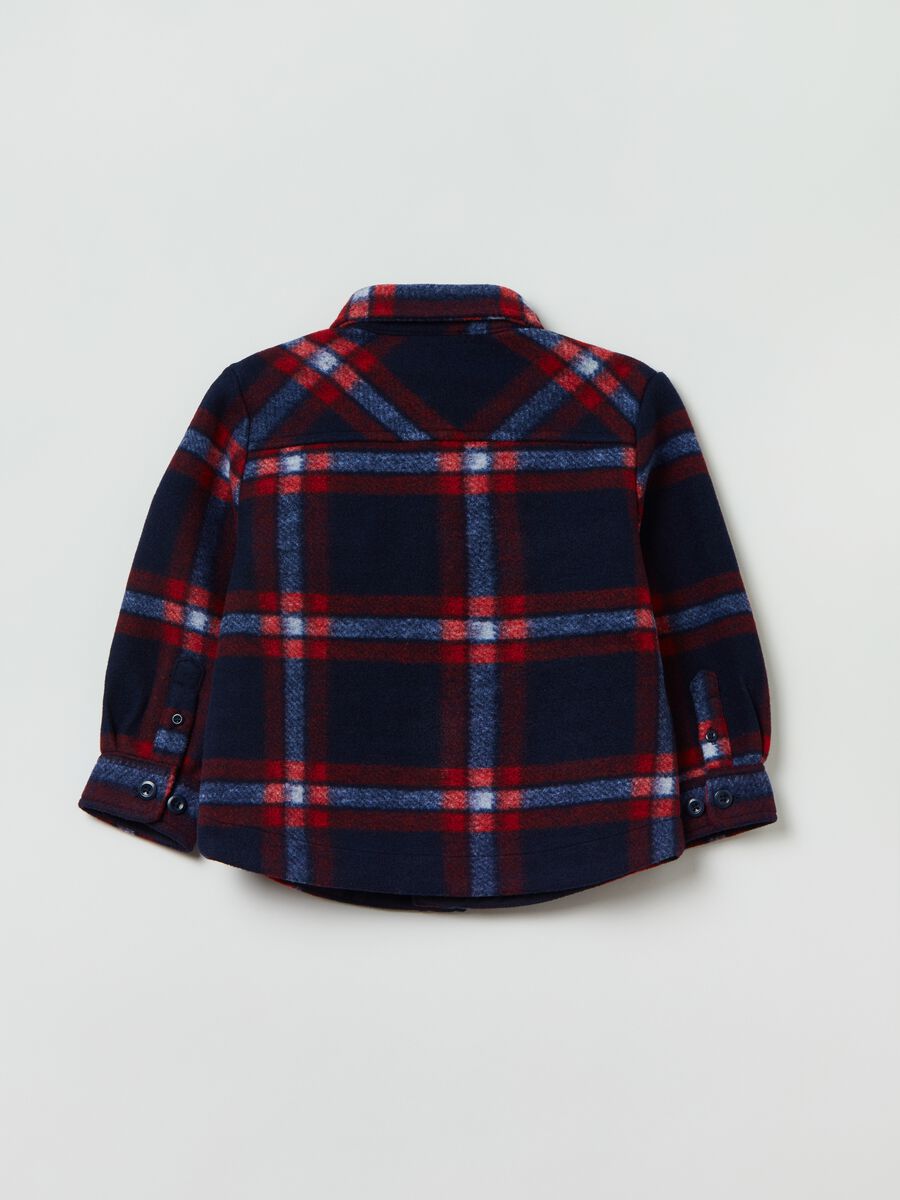 Shacket with check pattern_4