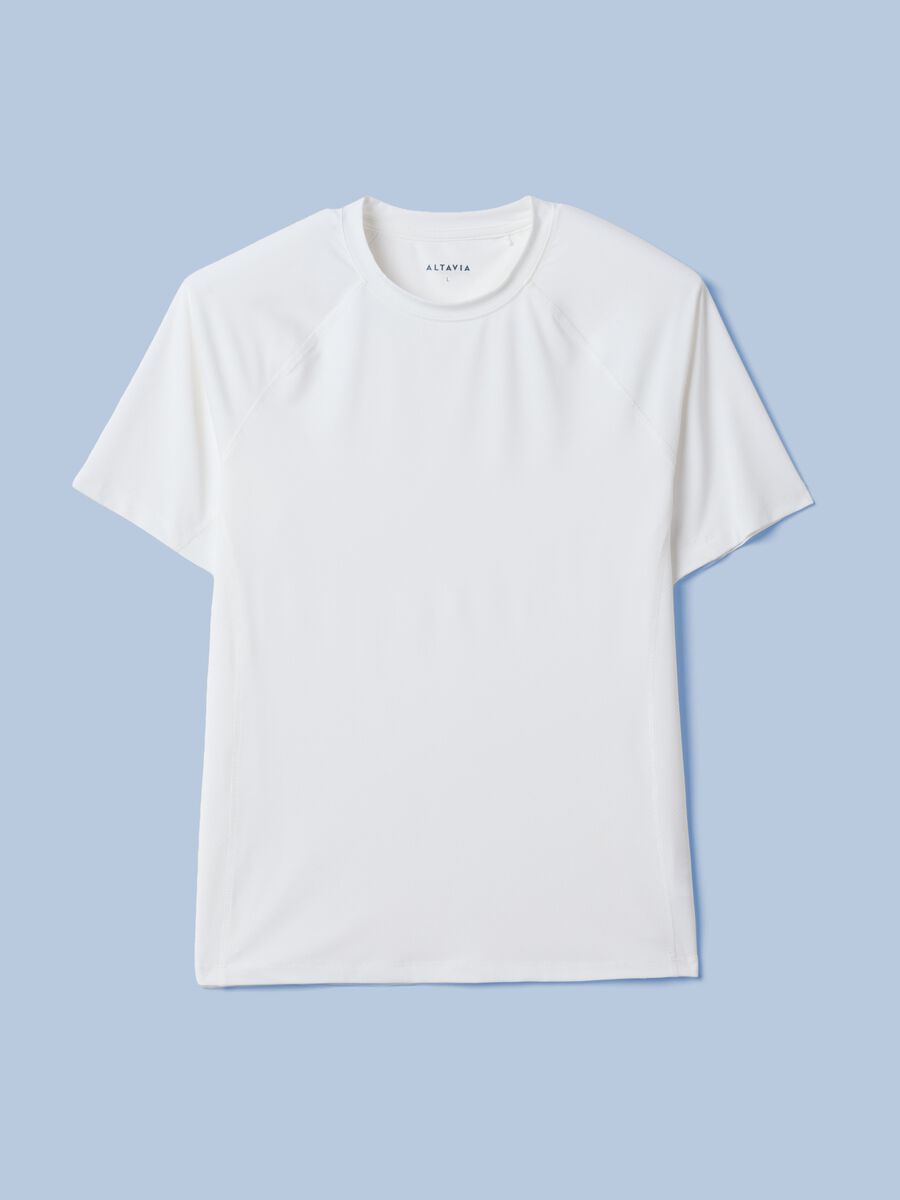Wei&szlig;es ALTAVIA SAILING T-Shirt aus Stretchmaterial_4