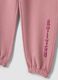 Tuta rosa in misto cotone con girocollo e stampa Stitch_2