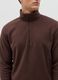 Half-zip sweatshirt in fleece_3