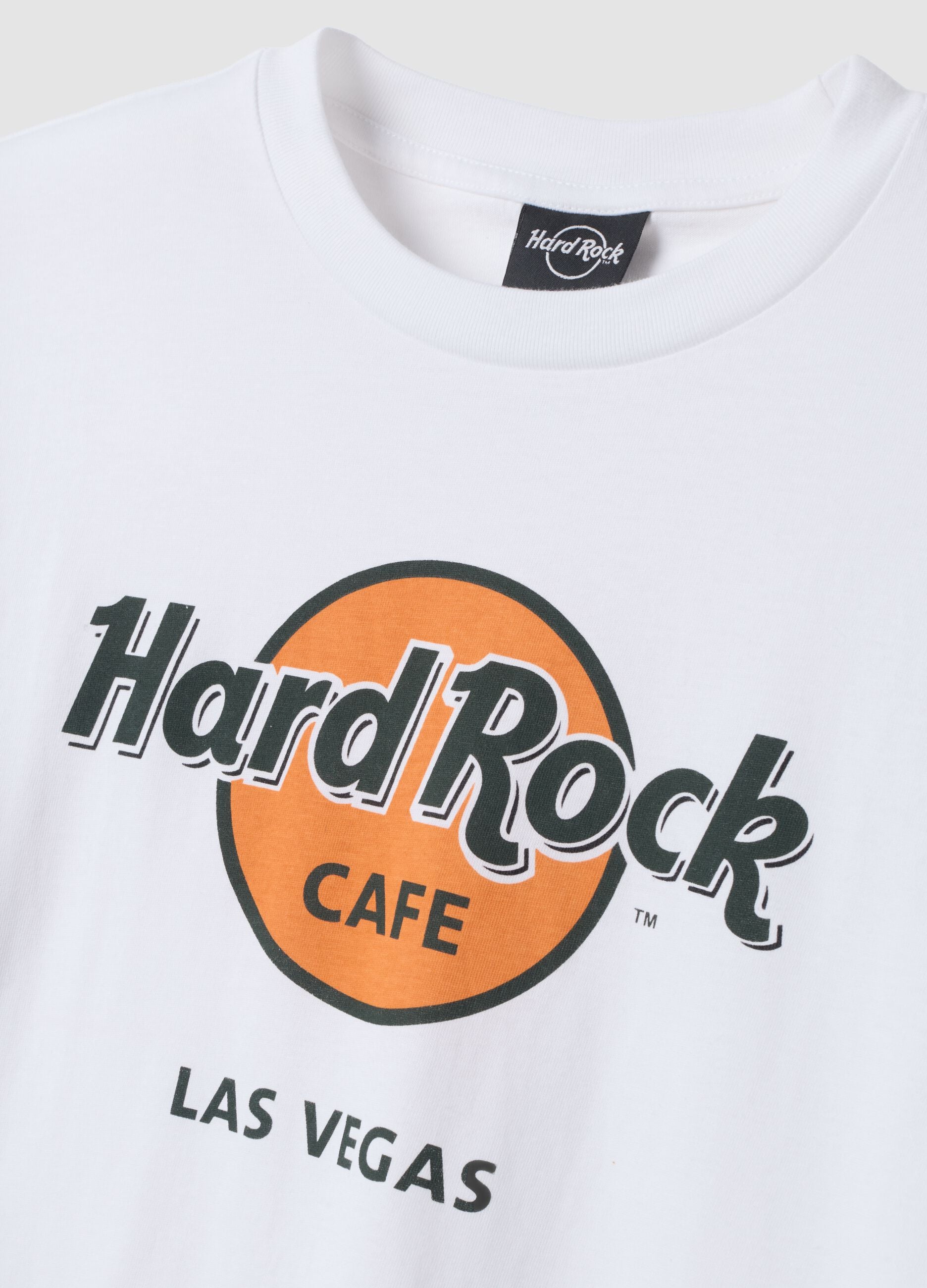 Wei&szlig;es T-Shirt aus reiner Baumwolle mit Print