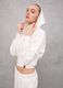 Crop Cargo Zip Hoodie White_2