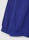 Blaue Baumwollmischung Hoodie mit regul&auml;rer Passform und Rei&szlig;verschluss_5