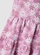Vestido rosa sem mangas em tecido el&aacute;stico com estampado floral_3