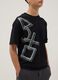 Schwarzes Jungen-T-Shirt aus 100 % Baumwolle mit PlayStation-Logo, Relaxed Fit_2