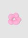 Pink flower-shaped hair clip_0