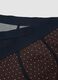 3er-Pack braune Boxer aus elastischer Bio-Baumwolle mit Punkten_5