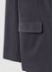 Grey blazer in viscose blend_5