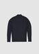 Black Technical Mock-Neck Longsleeve_5