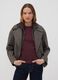 Giacca grigia doppiopetto regular fit con zip e bottoni_2