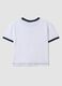 White stretch cotton T-shirt with Stitch print, regular fit_6