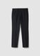 Sive slim-fit chino hlače od elastičnog twilla_4