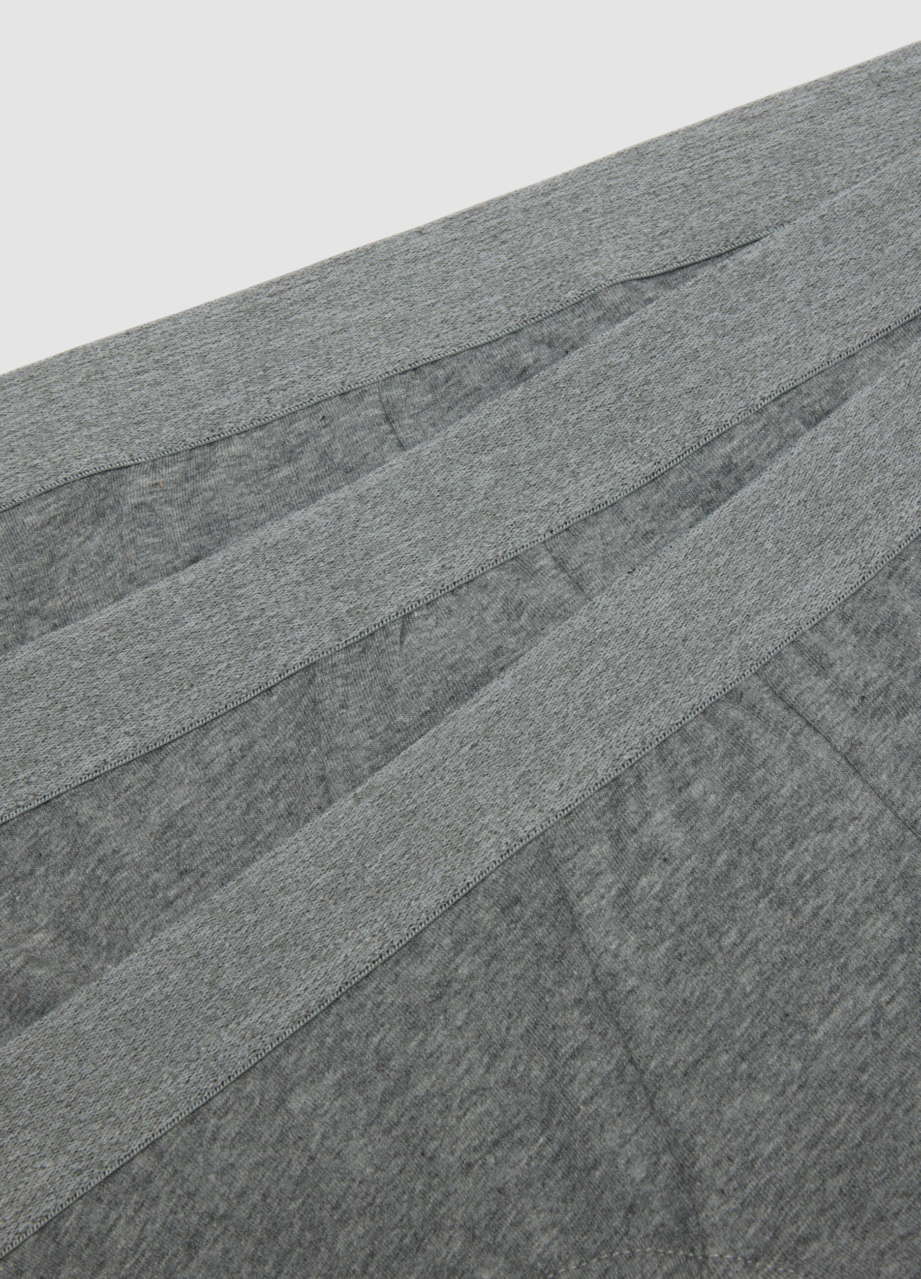3-pack of grey organic cotton briefs