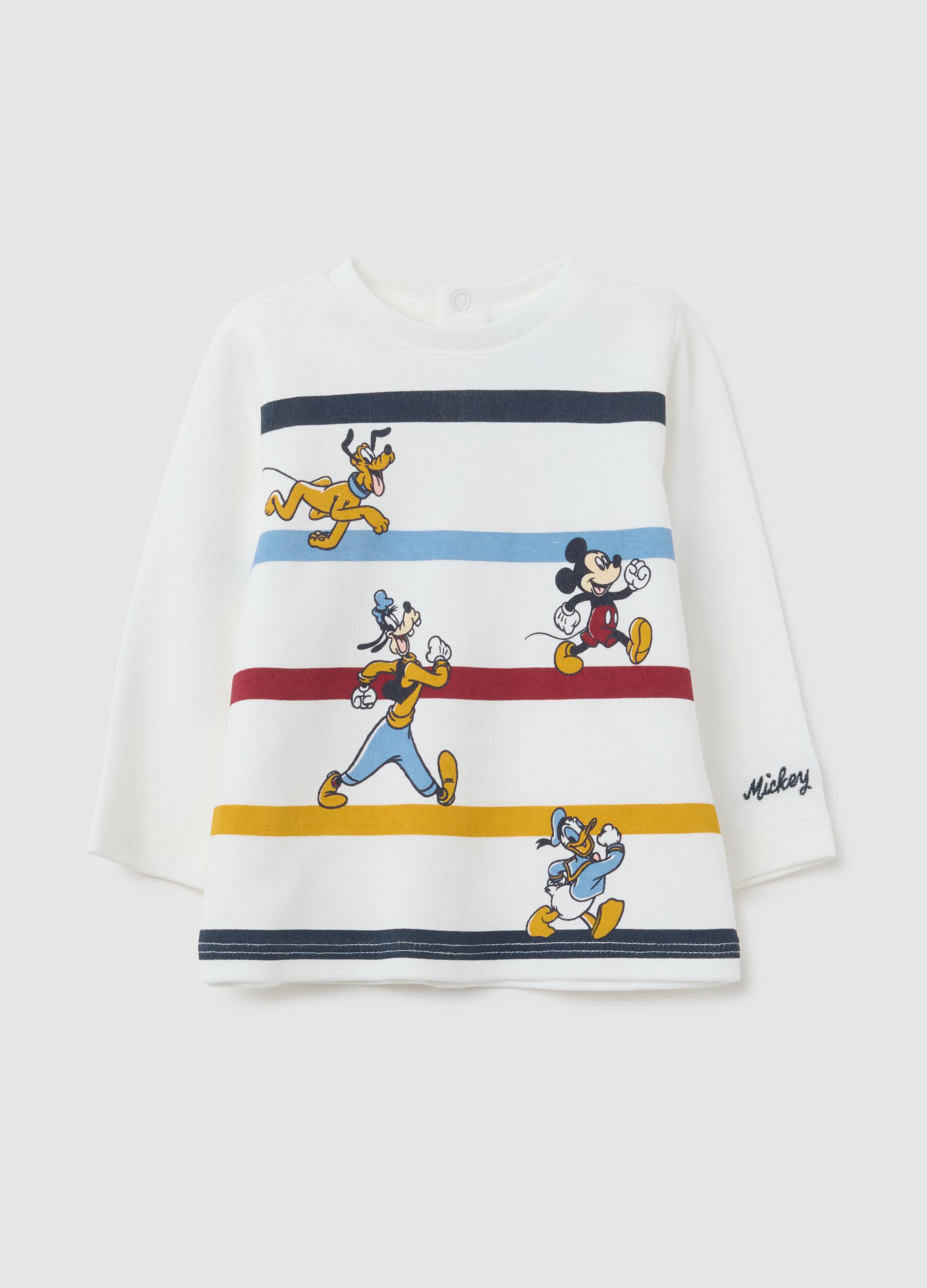 Long Sleeve Multicolour Pure Cotton Top for Babies