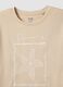 Beige pure cotton regular fit t-shirt with embroidery_5