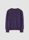 Violetter Pullover aus reiner Wolle mit langen &Auml;rmeln, Regular Fit_5