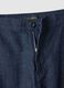Wide Blue Cotton Trousers_5