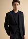 Blazer nero slim fit foderato con rever classici_2