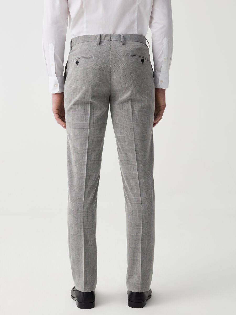 Easy-fit trousers with Prince-of-Wales design_2