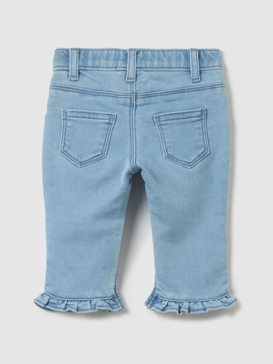 Jeans bébé fille regular fit bleu clair_1