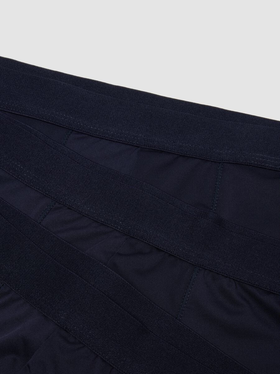 3er-Pack blaue Boxer aus Stretchstoff, Regular Fit_1