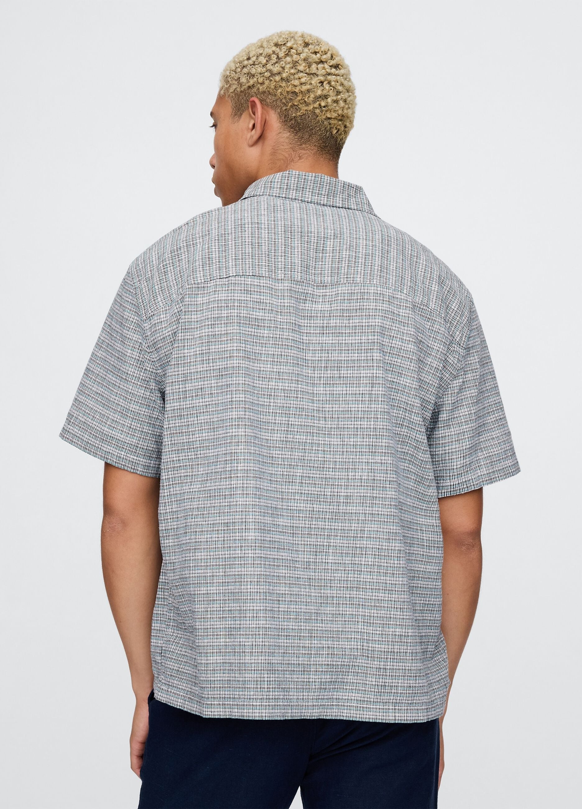 Gap Short Sleeve Checked Shirt