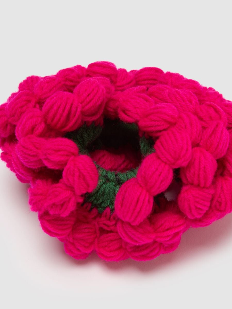 Multicolour pure wool hairband_2