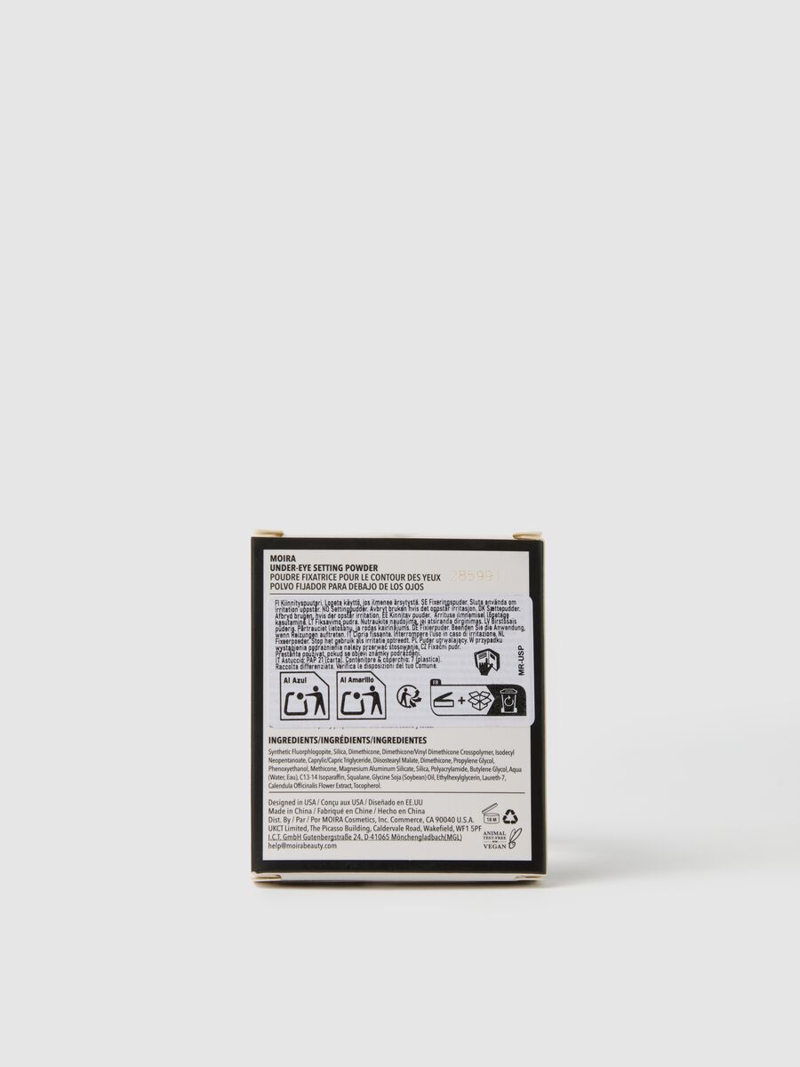MOIRA UNDER-EYE SETTING POWDER 100 TRANSLUCENT POUDRE - maquillage cor&eacute;en_2