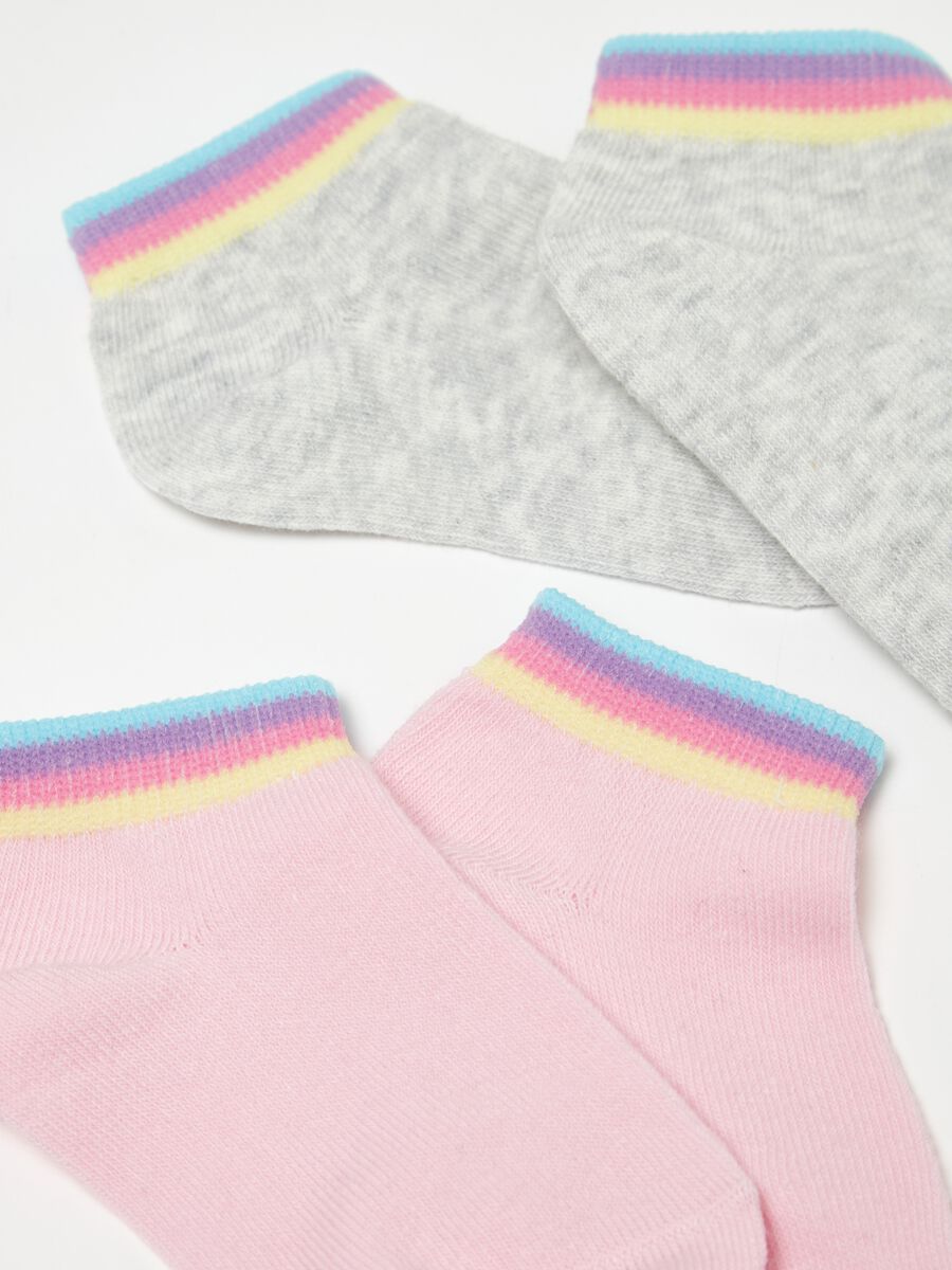 Seven-pair pack short socks in organic cotton_2