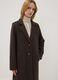 Brown regular-fit coat with lapels and buttons_2