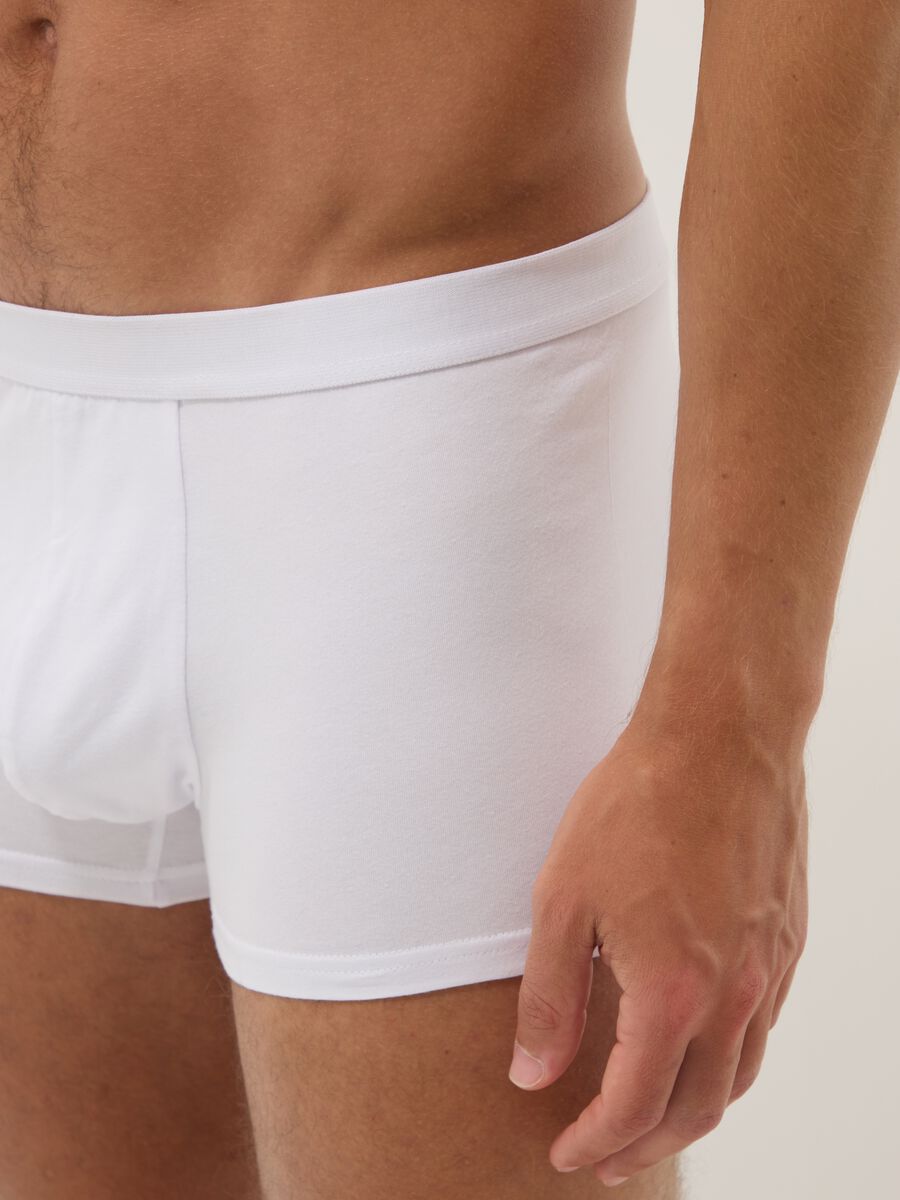 Tripack di boxer bianchi in cotone organico_3