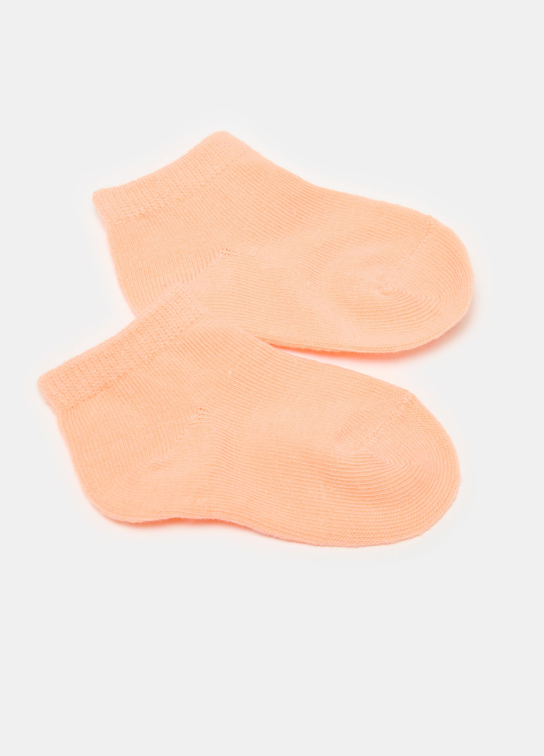 Pack cinco calcetines cortos de algodón orgánico