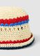 Multicolor-Bucket-Hat aus Papier- und Baumwollmix_2