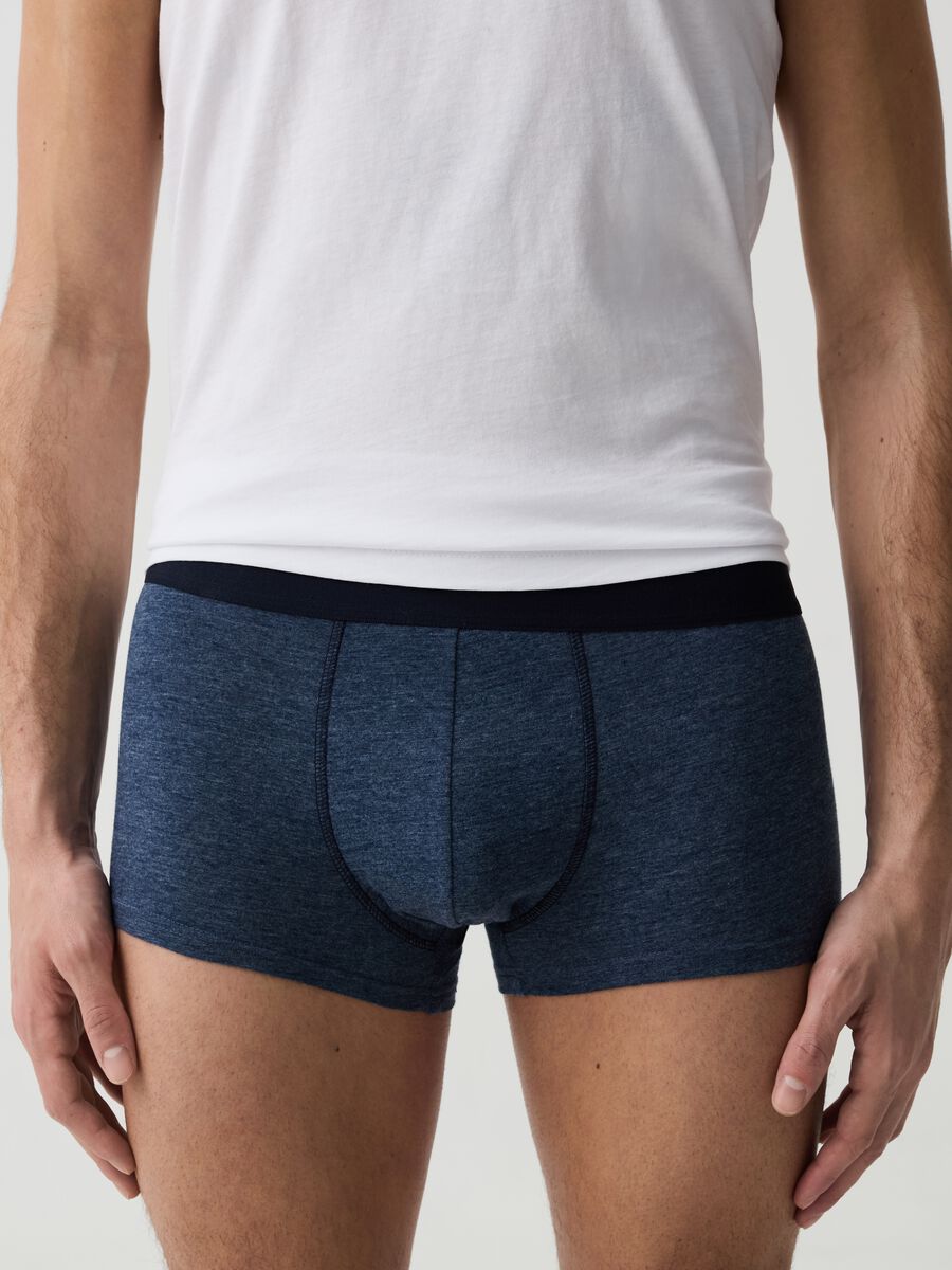 Five-pack boxers in organic cotton_1