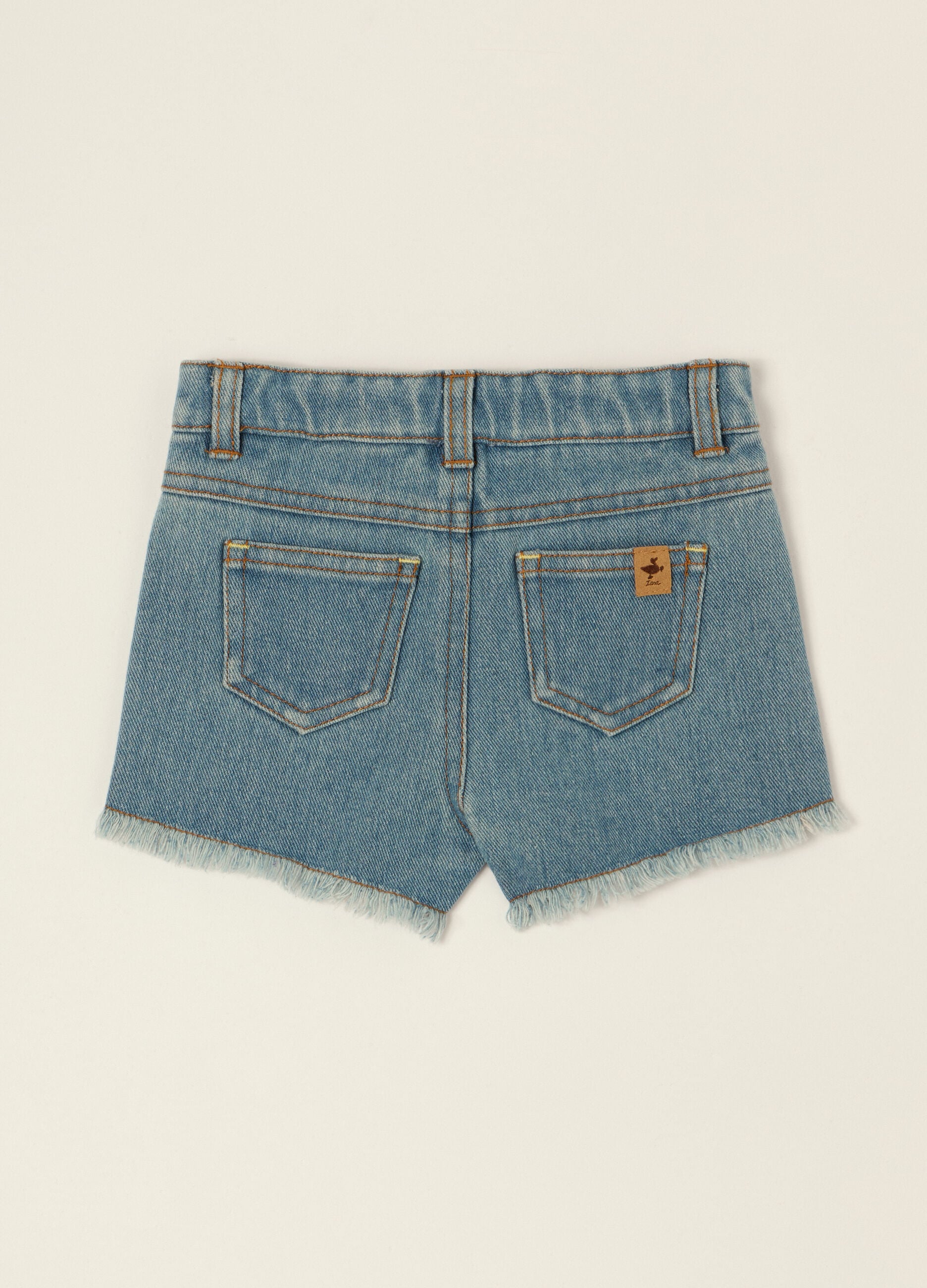 IANA cotton-blend viscose shorts