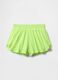 Pleated Green Shorts_3